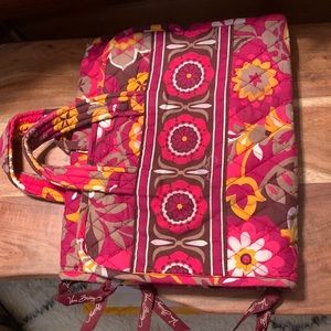 Vera Bradley travel makeup bag